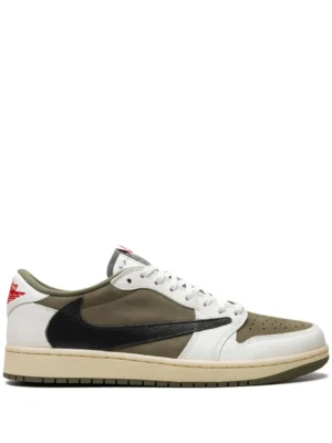 x Travis Scott Air Jordan 1 Low OG "Medium Olive" sneakers